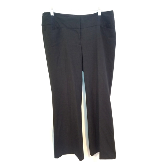 Express Pants - Express Size 12 Solid Black Dress Pants Boot Cut